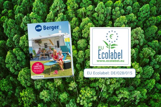 Il catalogo Berger 2022 riceve l’Ecolabel europea